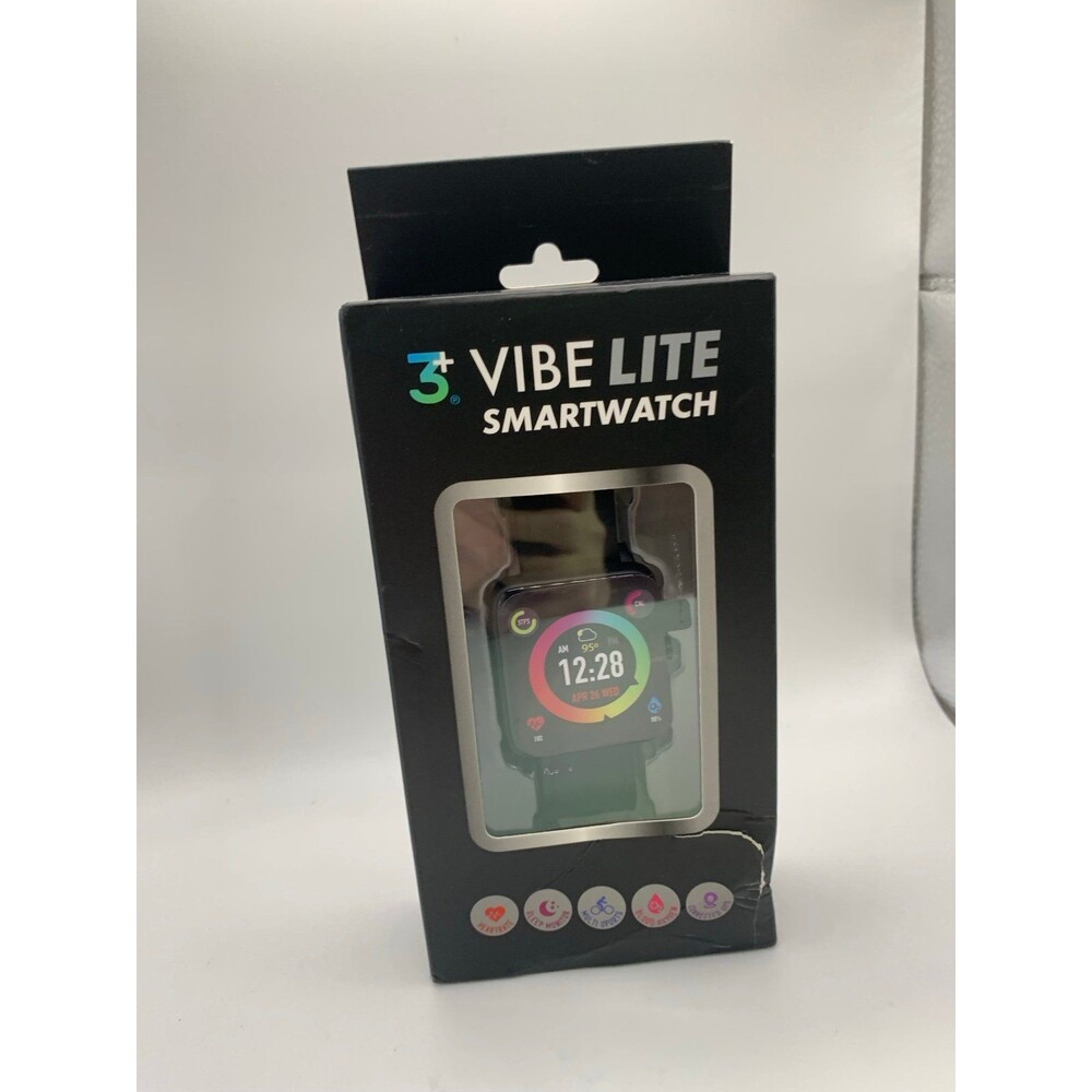 3Plus Vibe Lite Smartwatch Black